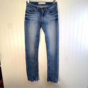 Buckle BKE Denim Stella Skinny Denim Jeans Blue SLIM FIT • LOW RISE •25x31½